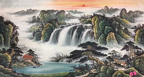 山水画 风水|有太阳的山水画风水禁忌 – 家中挂画的禁忌